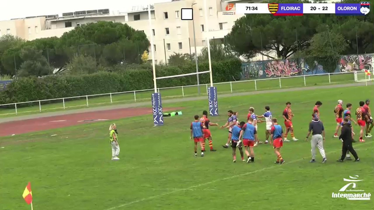 MATCH - JOURNÉE 4 - FÉDÉRALE 1 - FLOIRAC vs OLORON
FLOIRAC VS OLORON