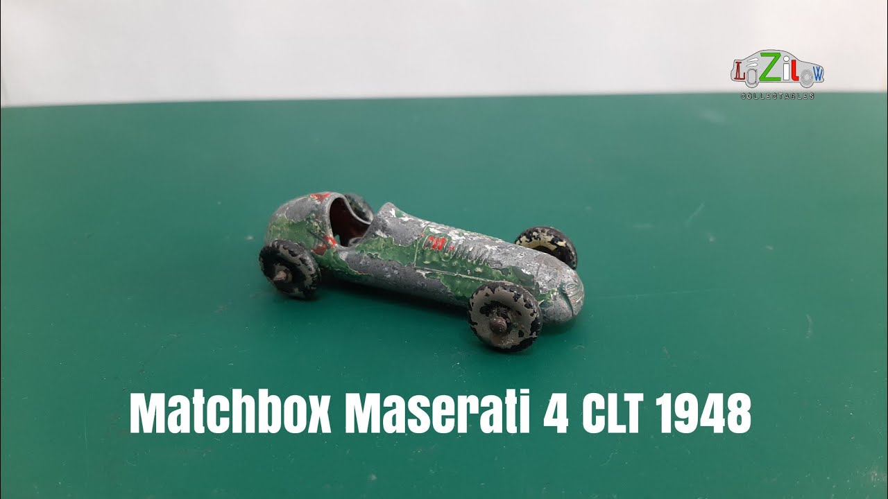 Matchbox Lesney No.52 Maserati diecast restoration