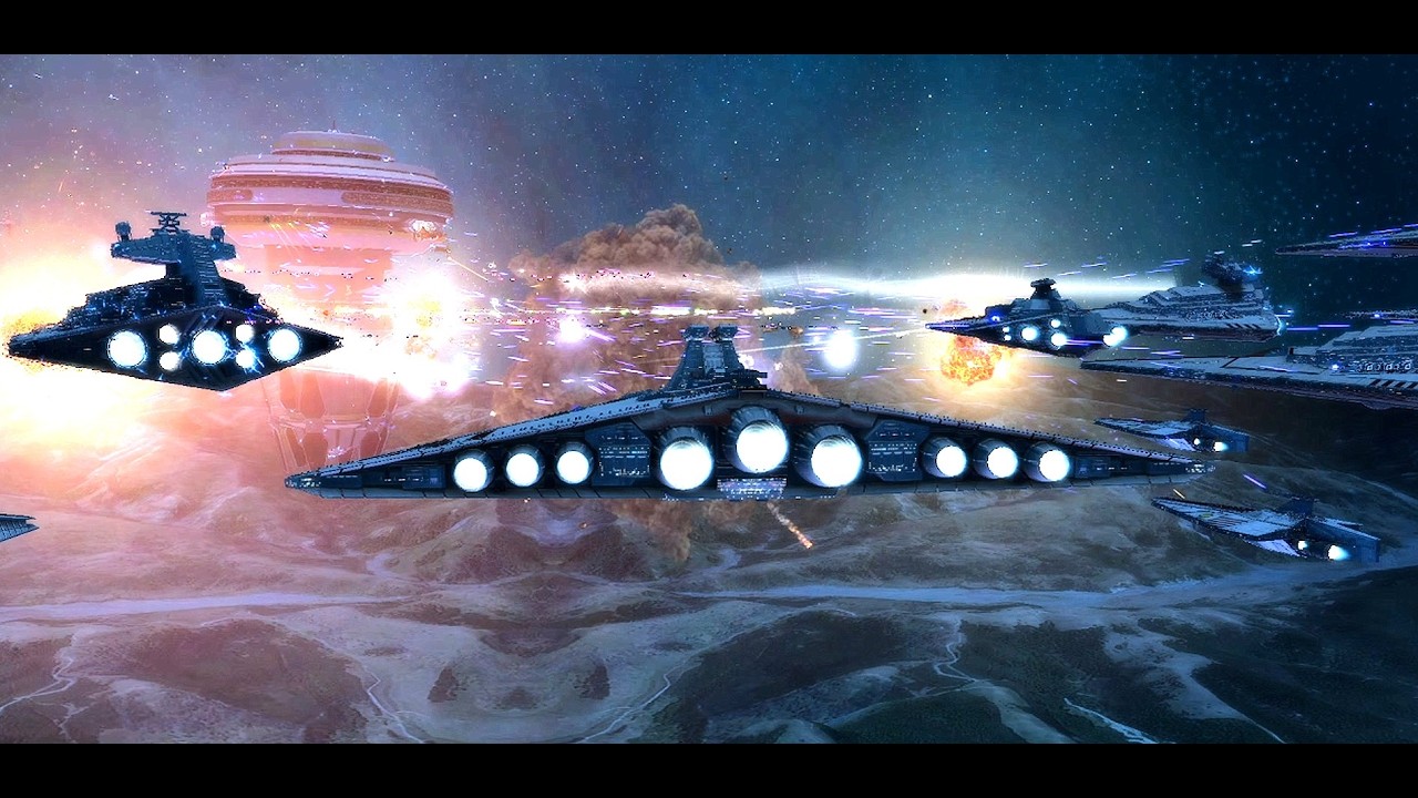Republic Super Star Destroyers Fury is Unleashed -  EAW Mod 4K GC