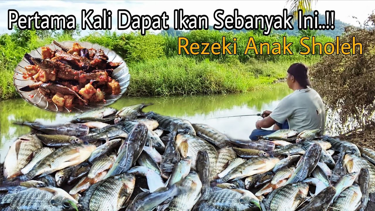 PERTAMA KALI DAPAT IKAN SEBANYAK INI..!! REZEKI ANAK SHOLEH- BAWA PULANG KAMPUNG