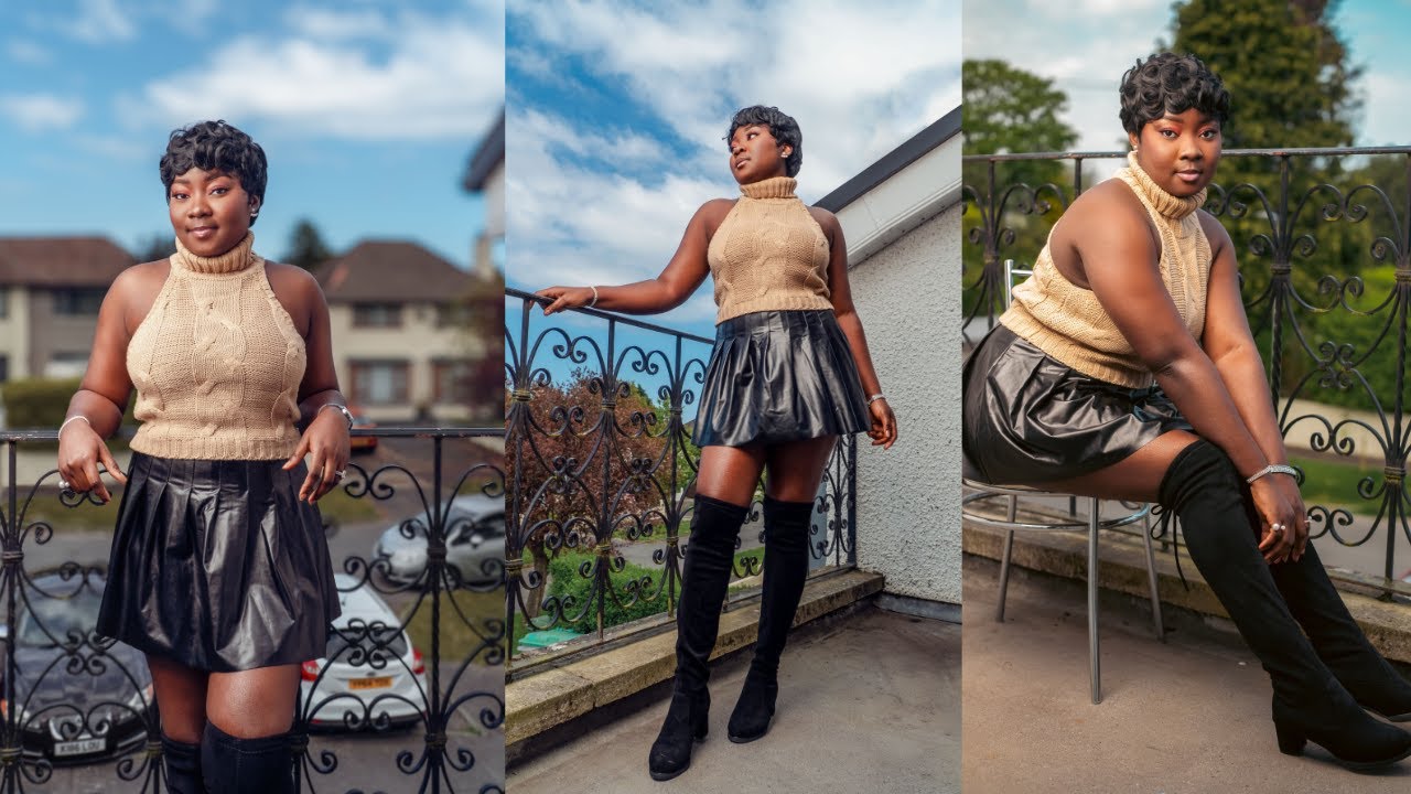 Позирование моделей в небольших помещениях — фотосессия на открытом воздухе