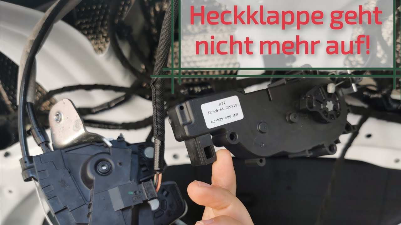 Hilfe! Heckklappe unseres Model S geht nicht mehr auf! Wir zeigen euch das Problem und die Lösung