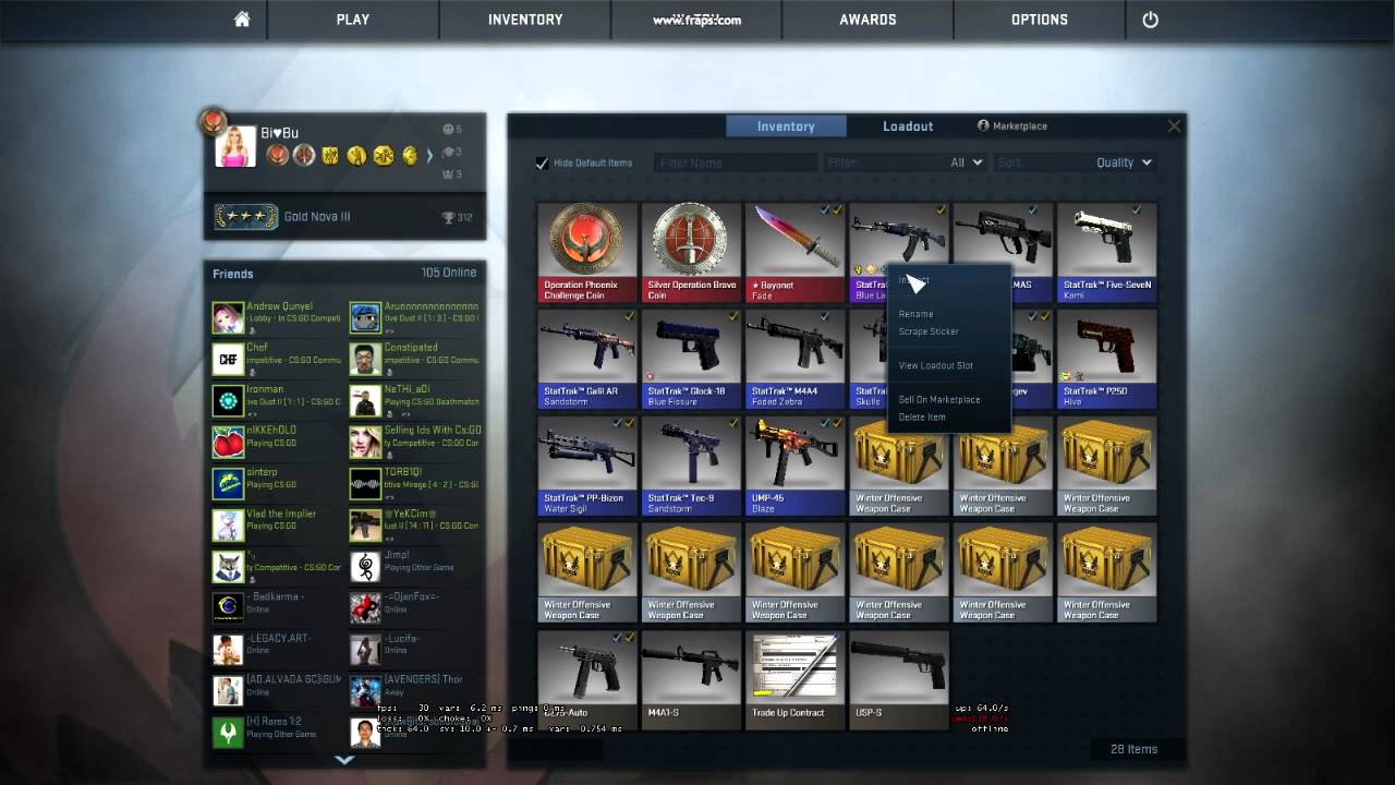 [Suggestion] How inspecting skins should be in CS:GO