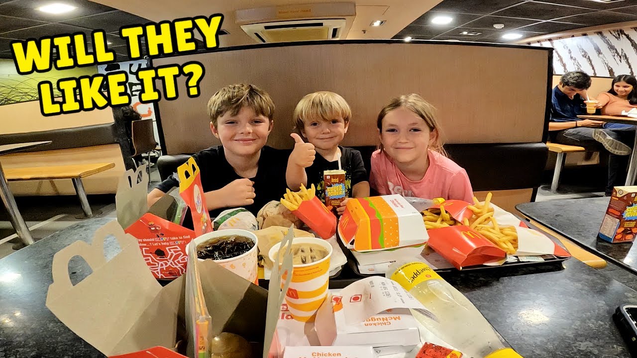 Американцы впервые пробуют McDonald’s в Индии 🇮🇳