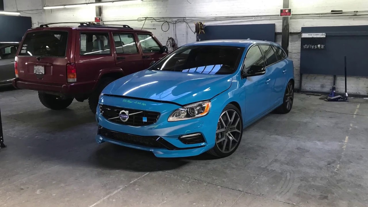 How to remove 2015 Volvo V60 Front Bumper - Body Shop Basics