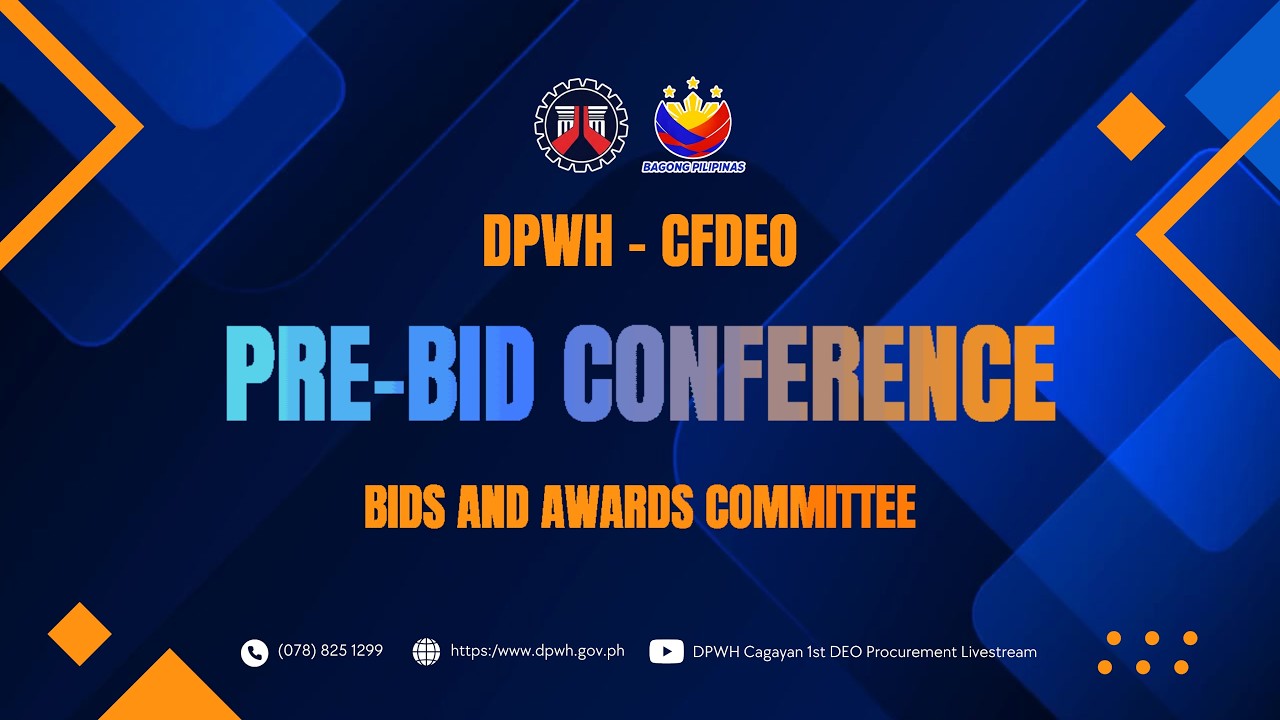 Procurement Activities || Pre-Bid Conference || Civil Works Project || December 3, 2025 | 10:00 A.M.