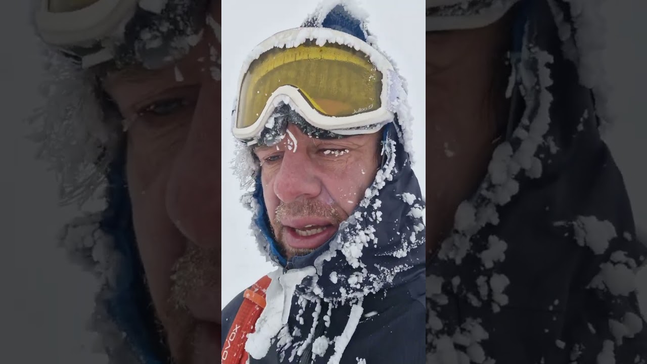 #Ararat descent #climbing in storm #ski lost on mountain