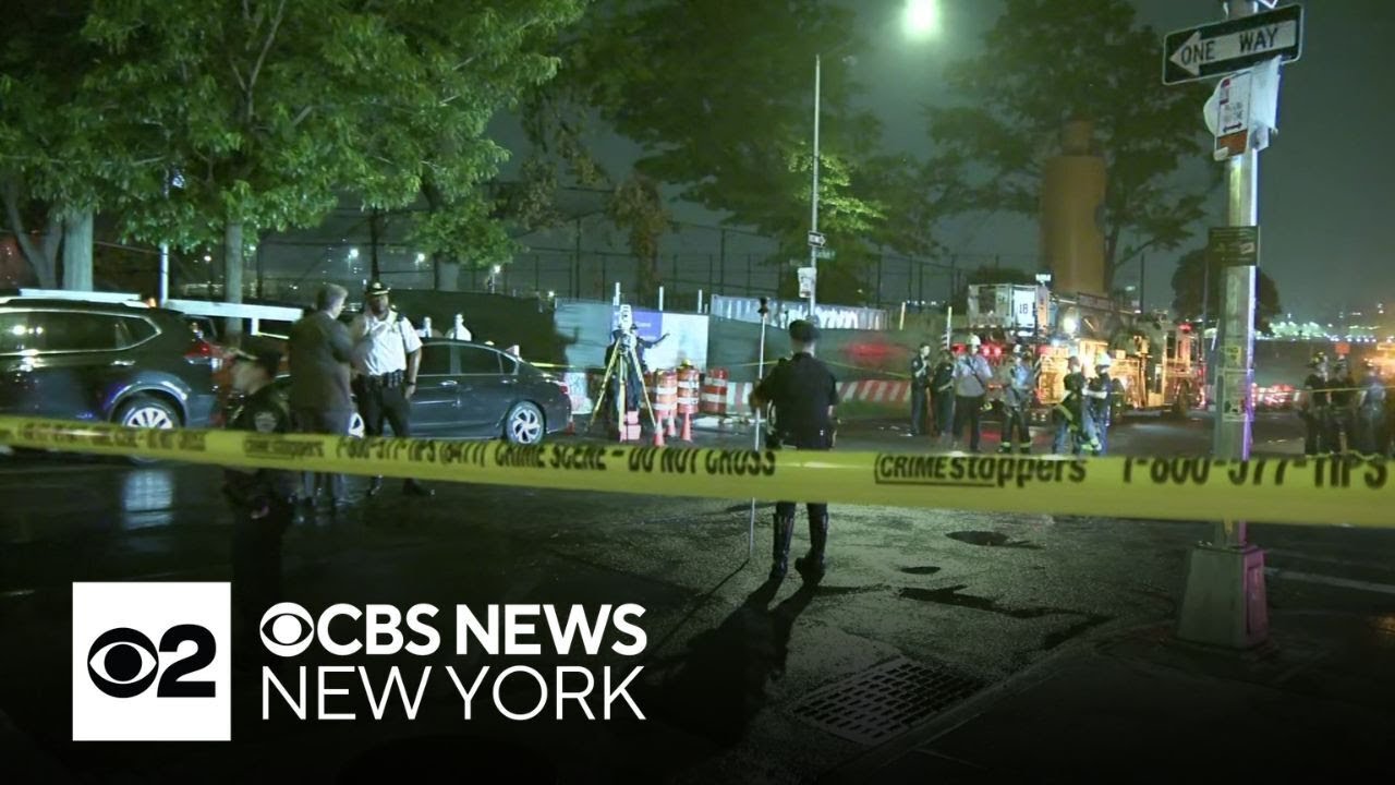 2 dead after driver crashes in Manhattan park, 7 others injured