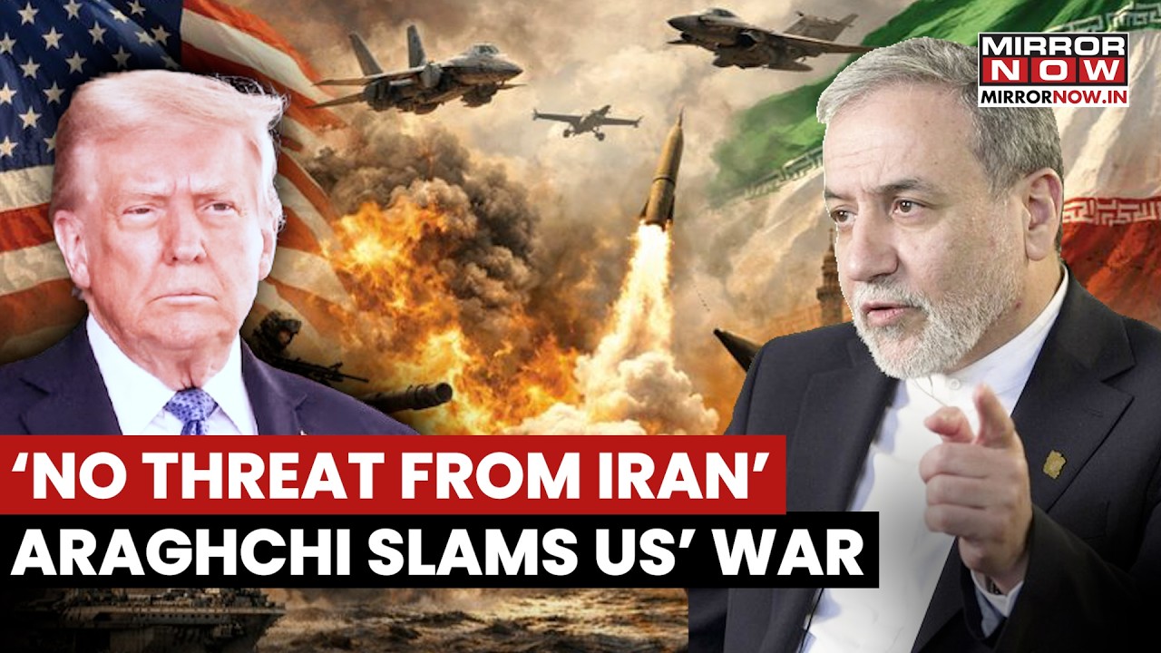 Iran's Foreign Minister Slams Washington, Calls Attack On Tehran 'War Of Choice' | Watch video