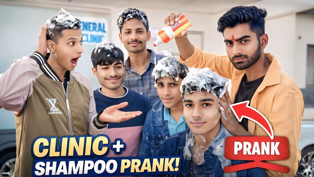 Clinic + SAMPOo Prank! On My Friends _ प्रैंक करना भारी पड़ा 😭