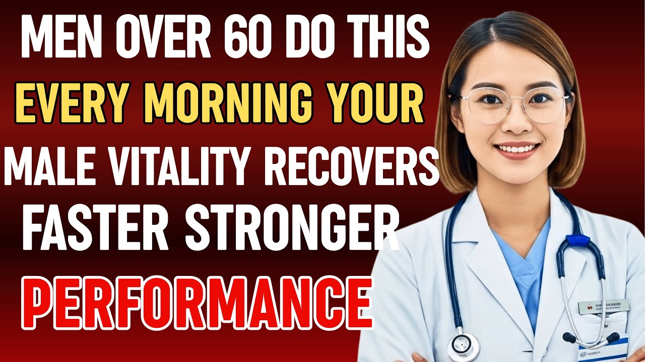 Men Over 60: Just 3 Minutes Every Morning – For More Energy, Strength and Male Vitality!