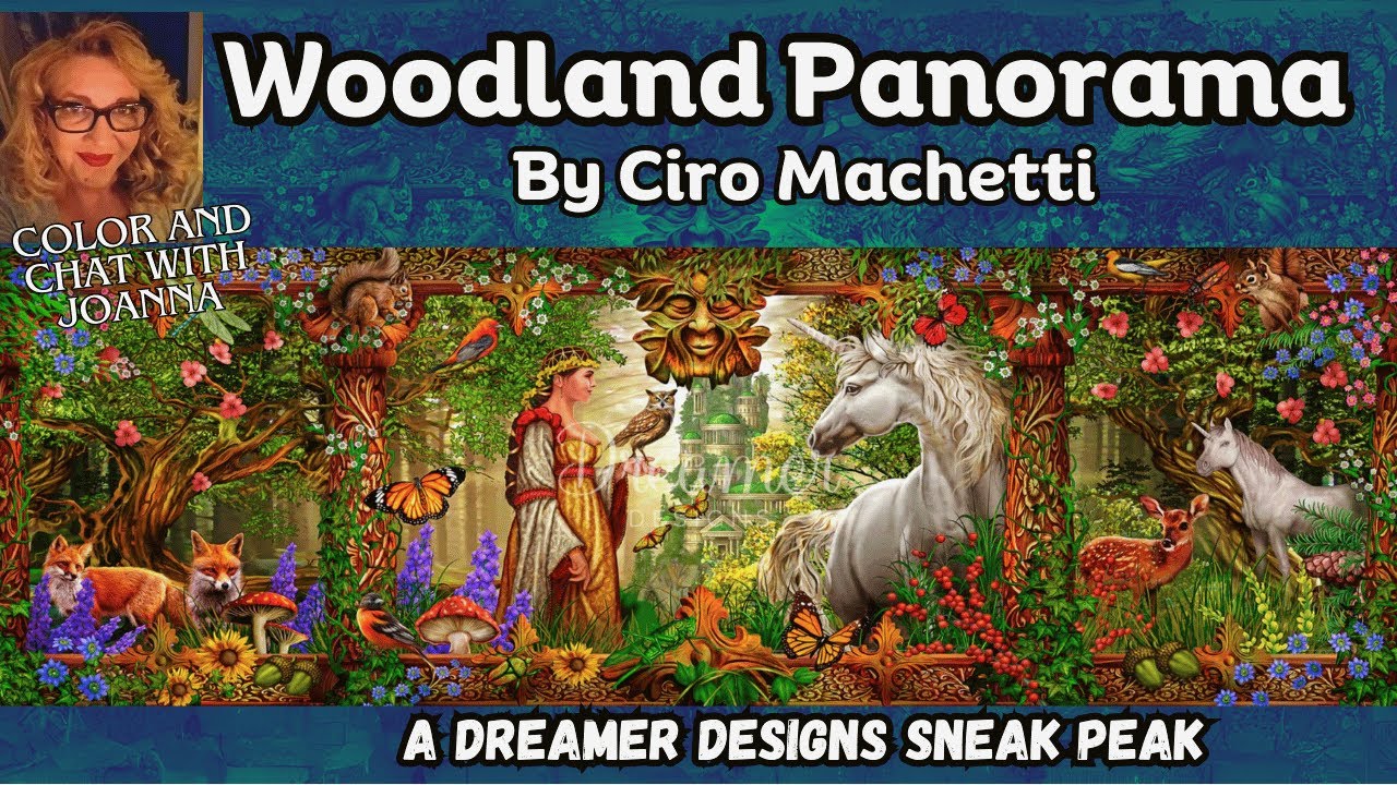 Dreamer Designs Sneak Peak - Woodland Panorama