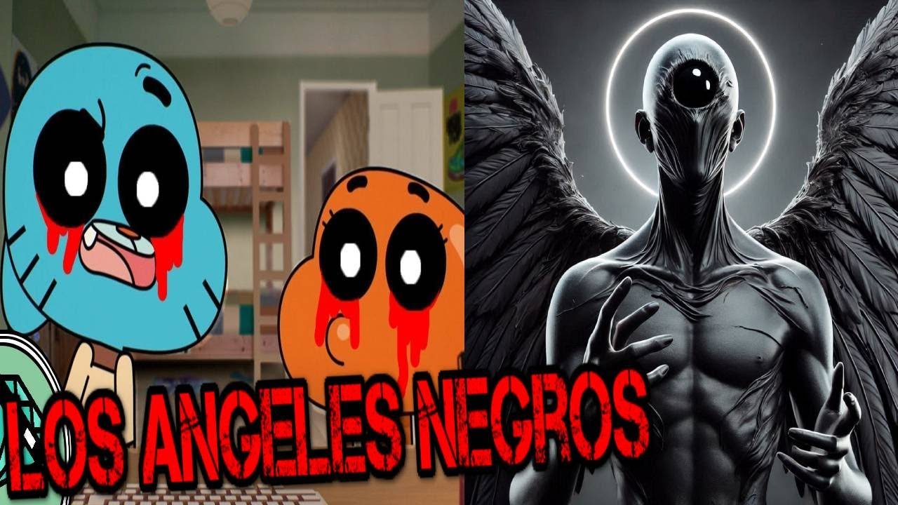 Creepypasta de gumball  ¿has visto un ángel negro? !TEN CUIDADO¡