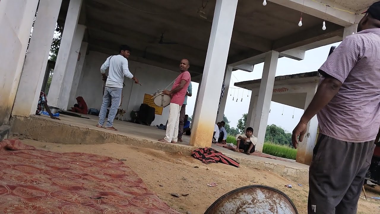 बघेली बैण्ड बाजा कैसियो 🎹भवनिहा मंदिर कंजवार मे हुआ भण्डारा । 