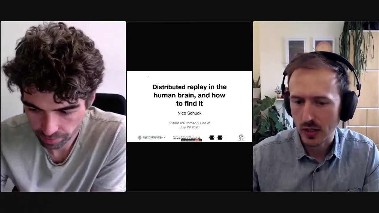 Nico Schuck @ Oxford Neurotheory -- Distributed replay in the brain, and how to find it