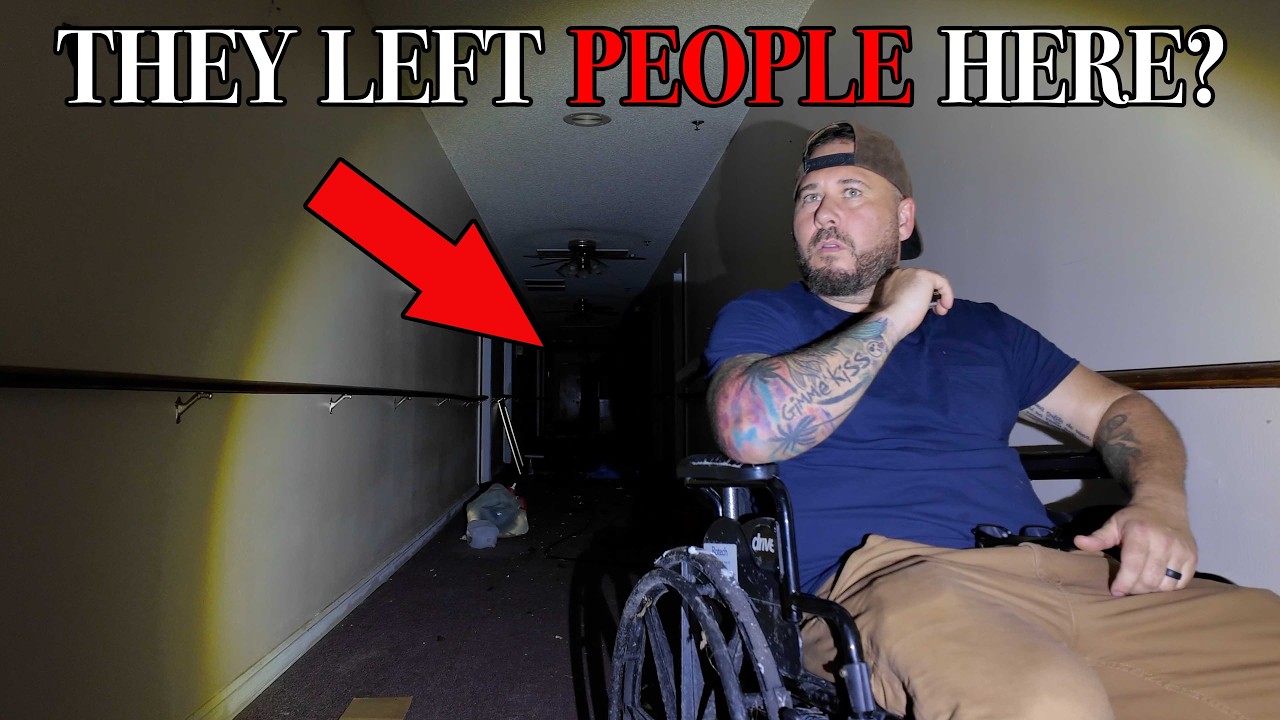 ABANDONED ASYLUM W EVERYTHING LEFT BEHIND (INCLUDING PEOPLE)