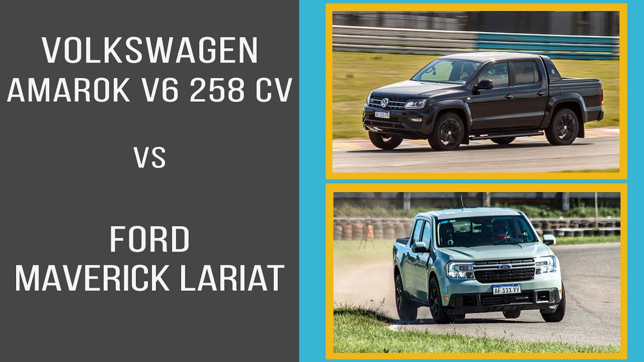 VW Amarok V6 258 CV vs Ford Maverick | Ranking Motor1 | Motor1 AR