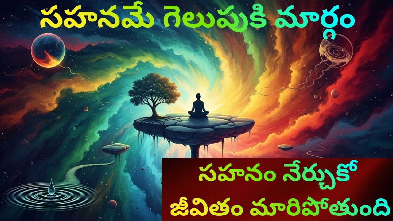 సహనం మహా శక్తి | శ్రీకృష్ణుడు చెప్పిన జీవన సత్యం #motivation #inspiration #lordkrishna #lifelessons