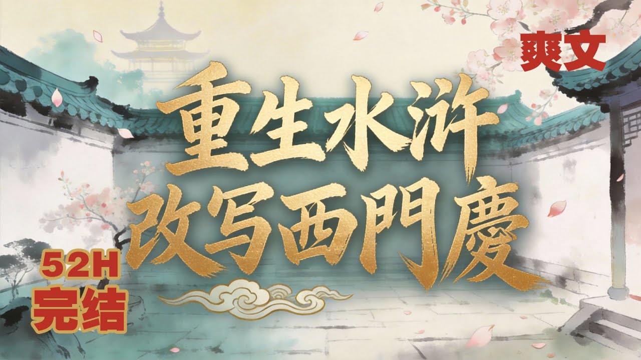 穿越爽文《重生水滸：改写西門慶》在平行水滸世界，化身西門慶，仗義疏財、結拜兄弟、縱橫江湖與朝堂，既收紅顏相伴，統兵禦敵、開疆拓土，徹底扭轉原著中的悲劇命運與歷史污名。