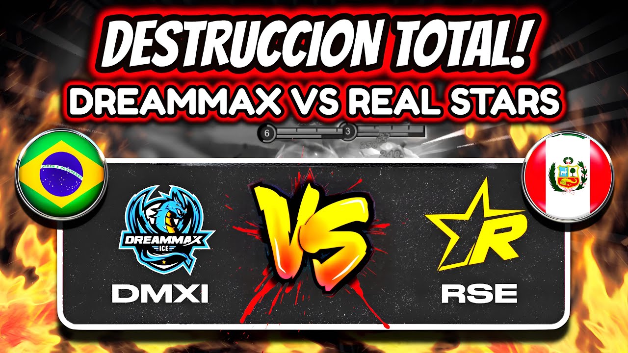 ¡PERU SE ENFRENTA A BRASIL! DREAMMAX ICE vs REAL STARS - MLSL 2023 | MOBILE LEGENDS