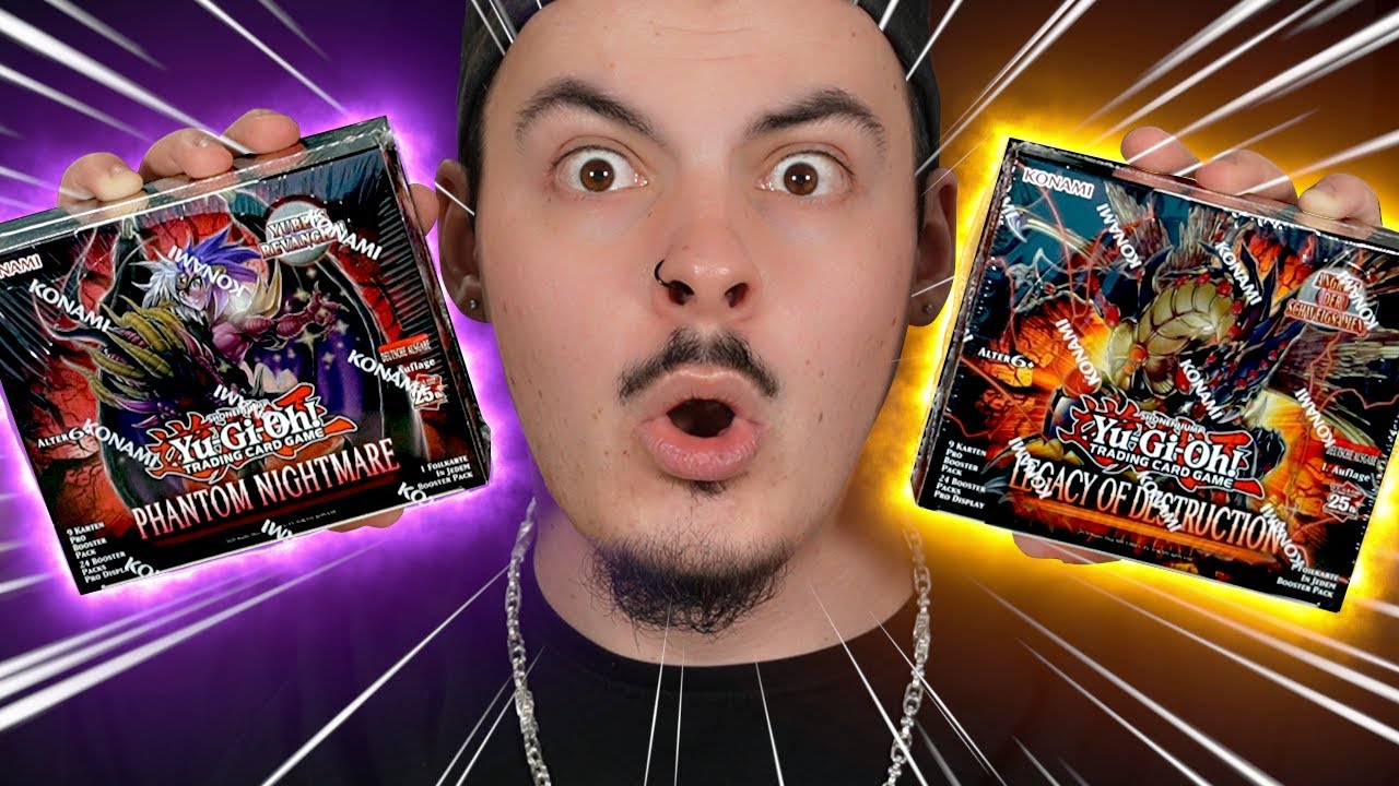 Yu-Gi-Oh! LICHT und FINSTERNIS PACK OPENING - Phantom Nightmare + Legacy of Destruction Display