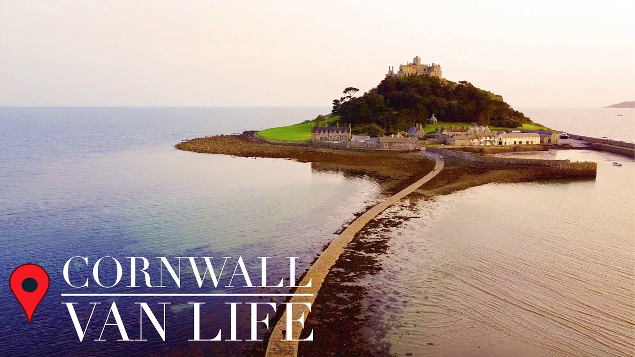 VAN LIFE UK - AWESOME CORNWALL ROAD TRIP 2/3 - Gerrans Bay, Lands End & St Michaels Mount