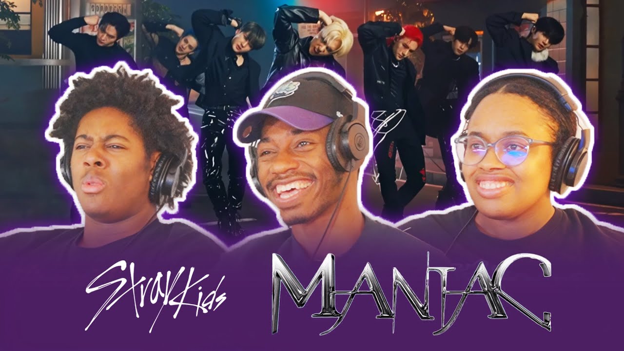 OUR FIRST TIME LISTENING TO K-POP W/ STRAY KIDS ✨ - MANIAC