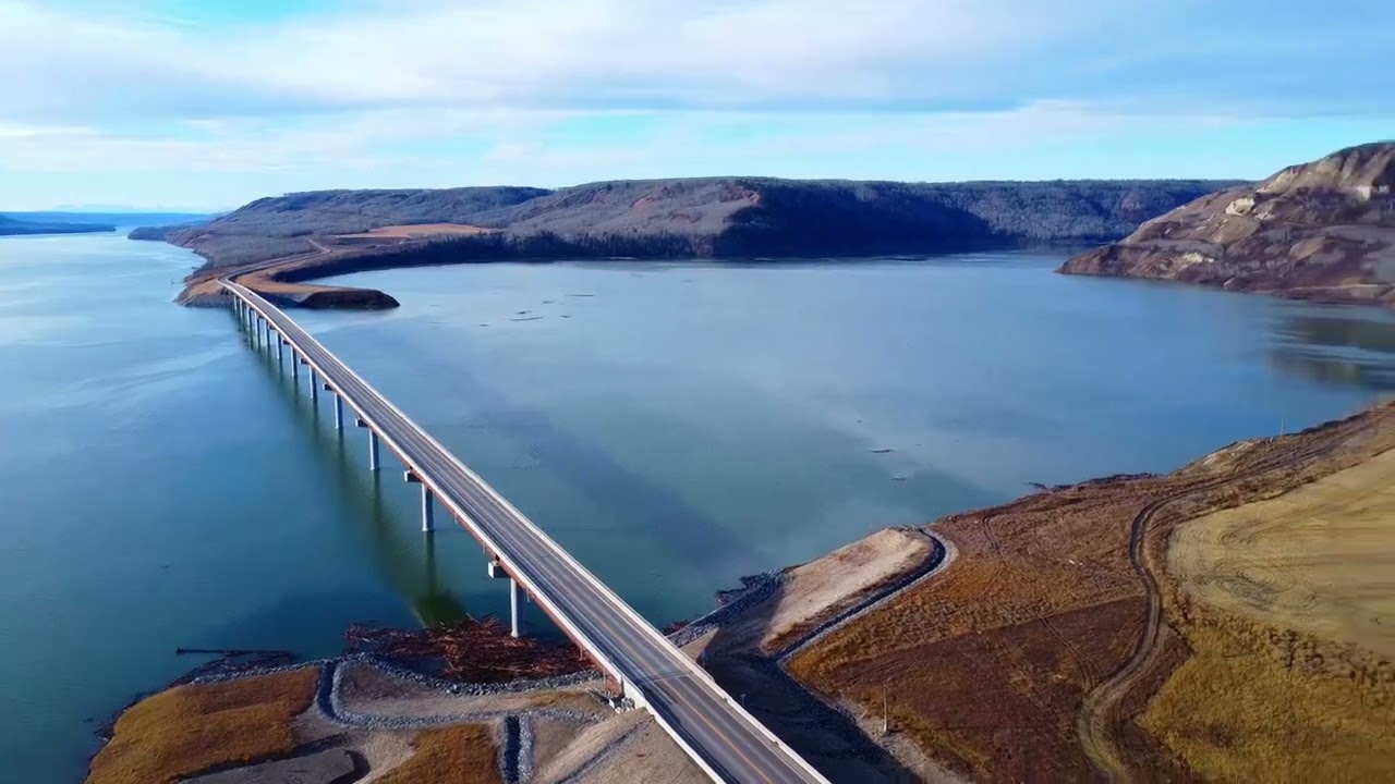 SITE C DAM RESERVOIR FULL