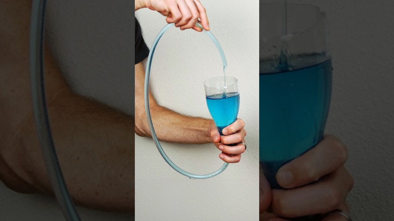 Boyle&rsquo;s self-flowing flask with polyethylene glycol