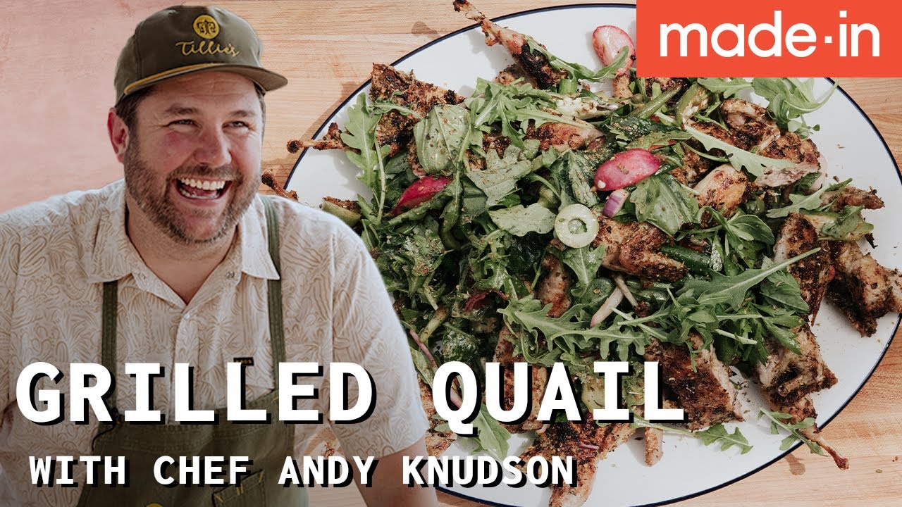 Quick & Easy Grilled Quail Recipe With Chef Andy Knudson | Made In Cookware