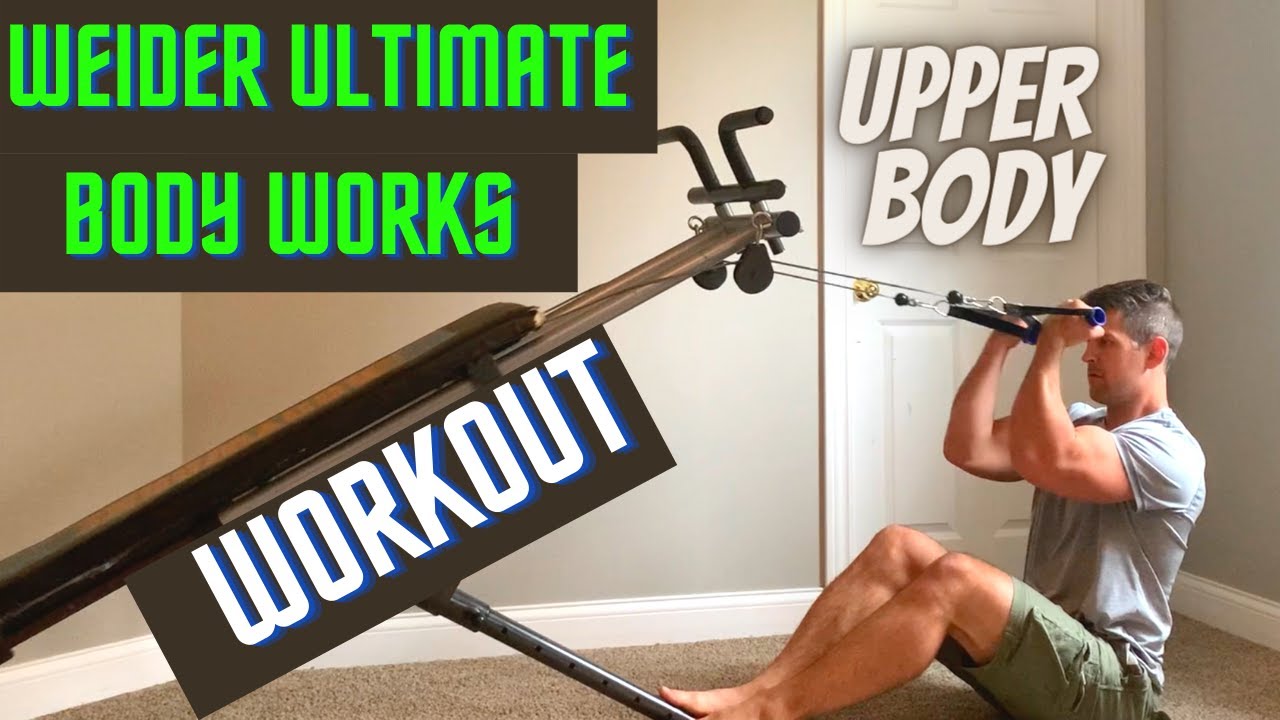 Weider Ultimate Body Works Upper Body Workout (Total Gym)