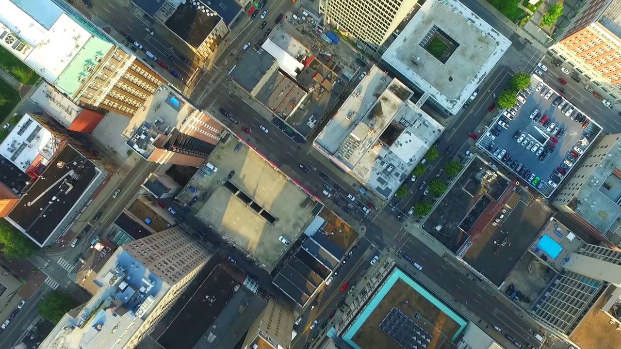 Downtown Memphis Drone