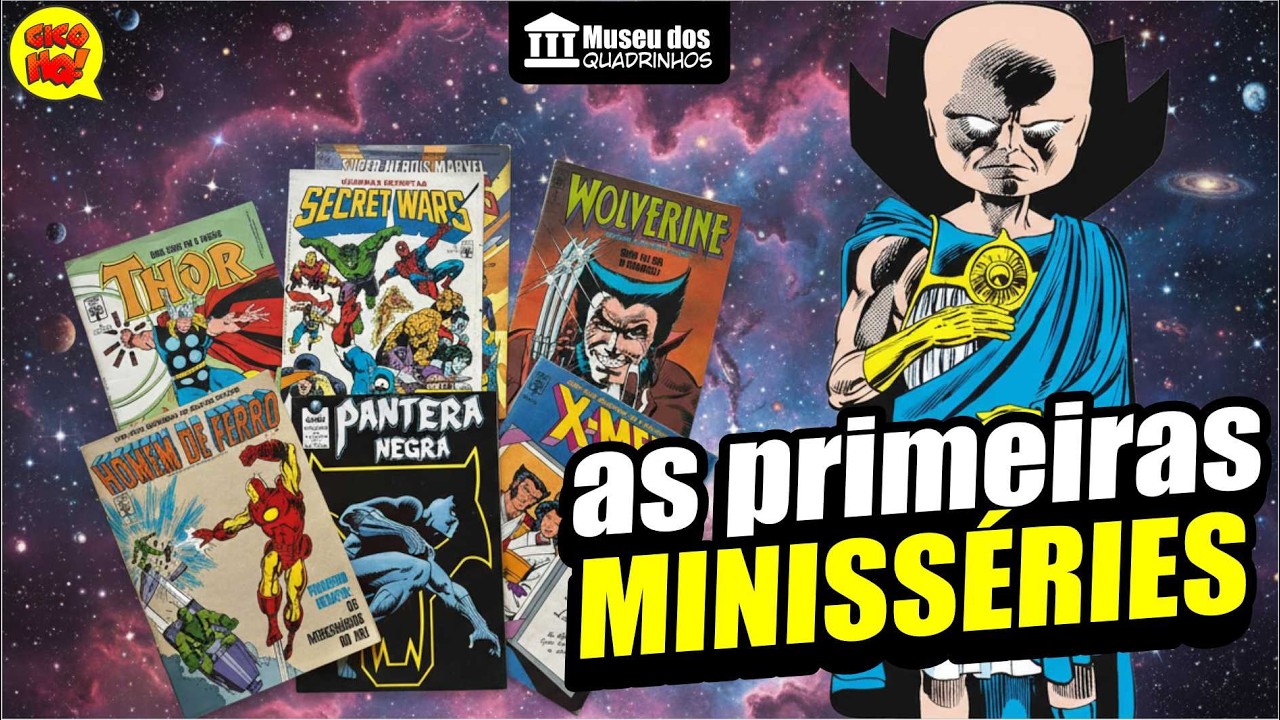As MINISSÉRIES MARVEL que mudaram os QUADRINHOS no Brasil!
