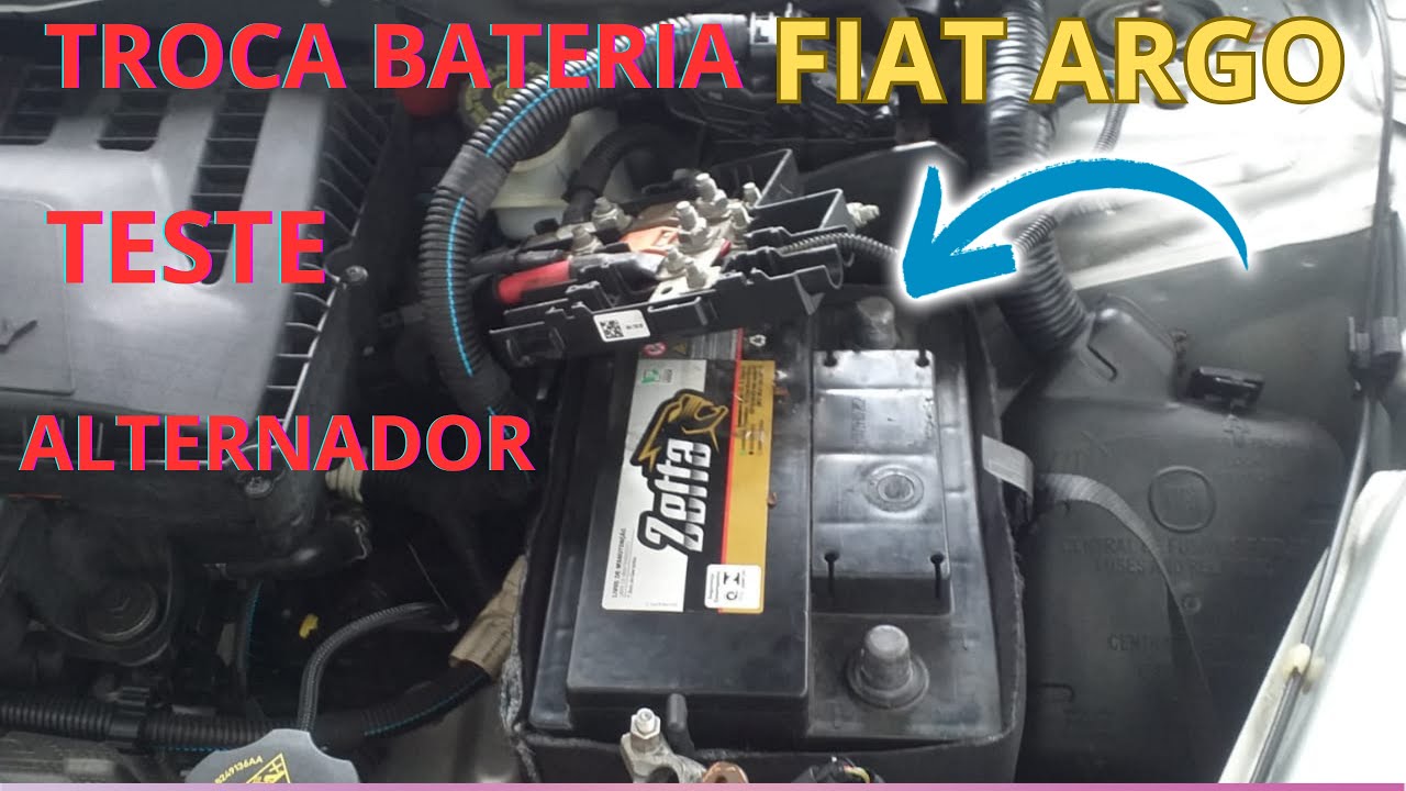 TROCA BATERIA CARRO ARGO FIAT PASSO A PASSO CUIDADO VARIAS DICAS