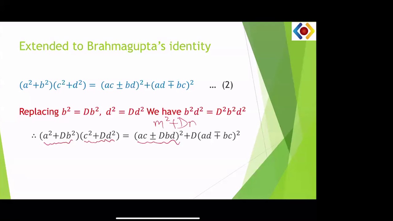 Simple explanation of Chakravala to solve Varga Prakriti (Pell's equation) by R Hariharan