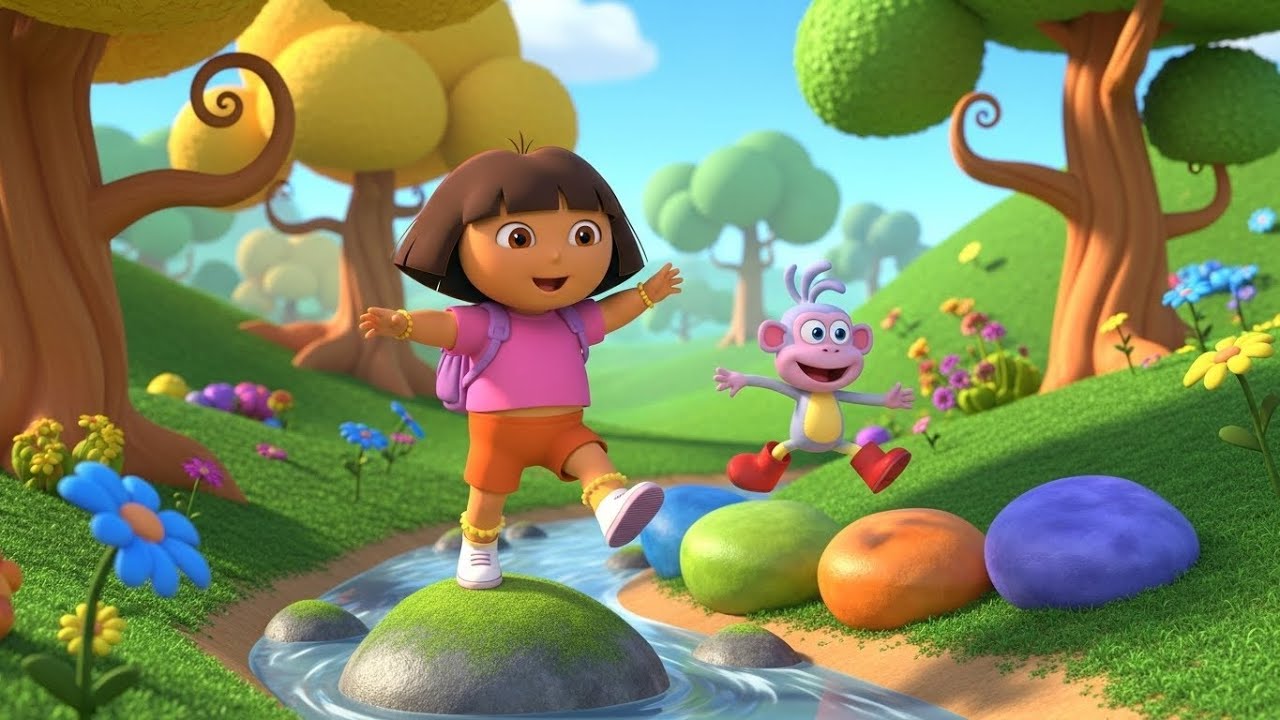 Dora se perdeu na floresta | Canções Infantis e Rimas para Criançasa