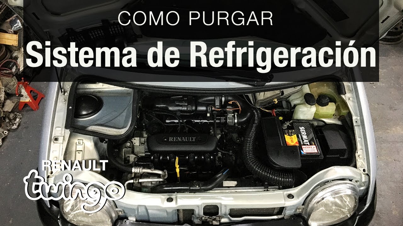 Como purgar el sistema de refrigeración de tu twingo