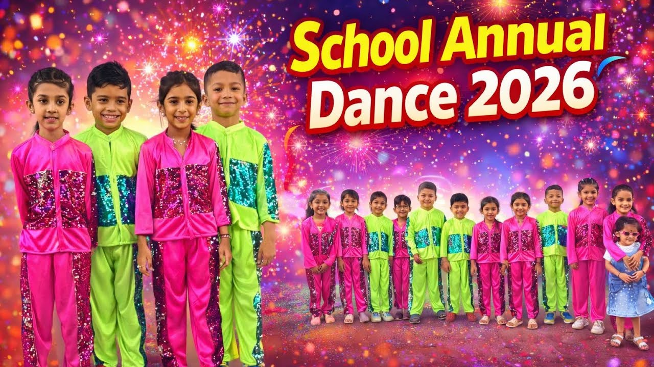 Cute Kids Dance Performance 💃 School Annual Concert 2026 | Best School Dance