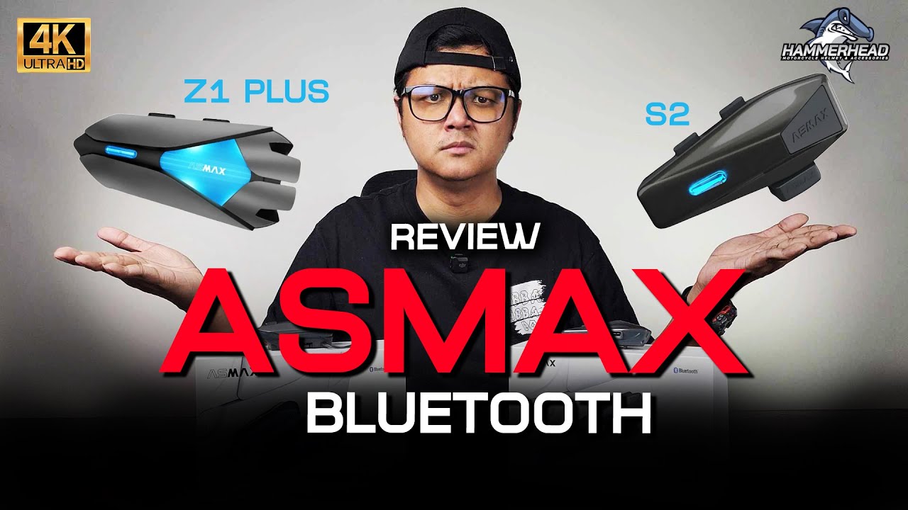 รีวิว บลูทูธติดหมวก น้องใหม่ ราคาน่ารัก ASMAX Z1 PLUS และ S2