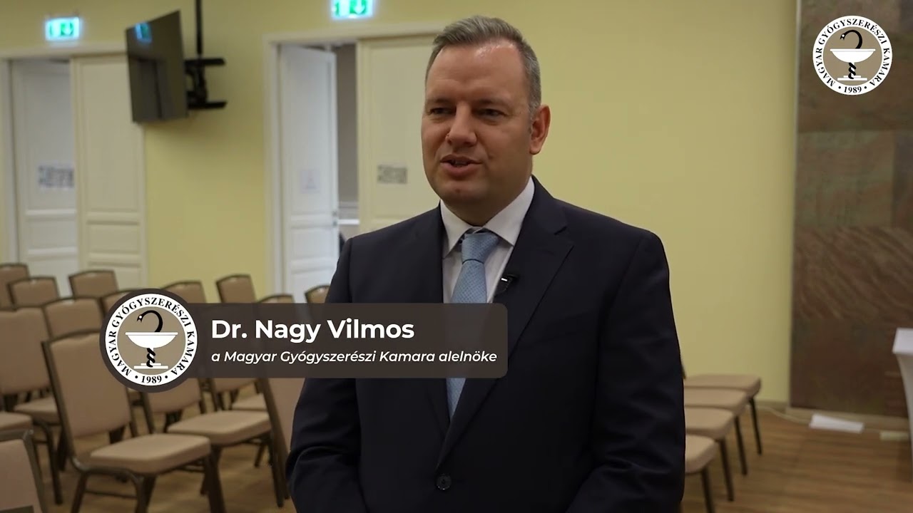 Bemutatkozik Dr. Nagy Vilmos, a Magyar Gyógyszerészi Kamara új alelnöke | MGYK
