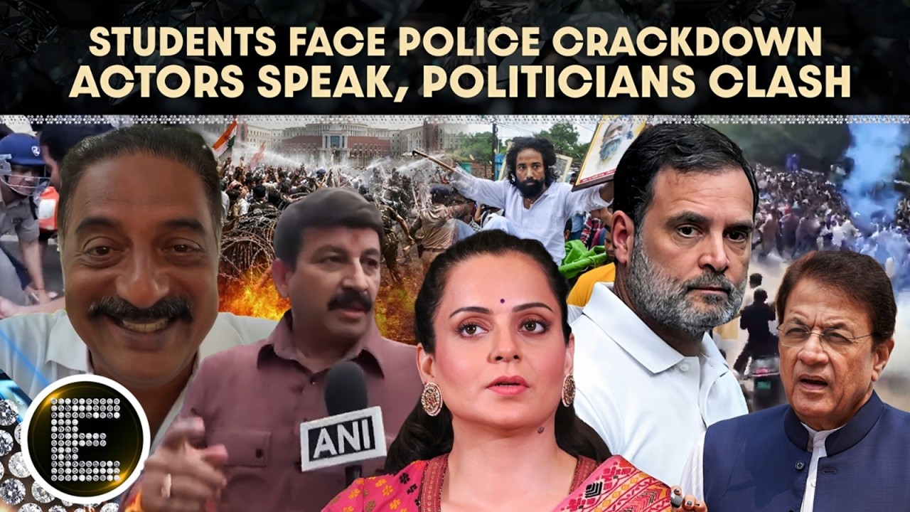 Jharkhand Police Action Jolts Parliament: Kangana-Manoj Tiwari Target Rahul, Prakash Raj Asks Why