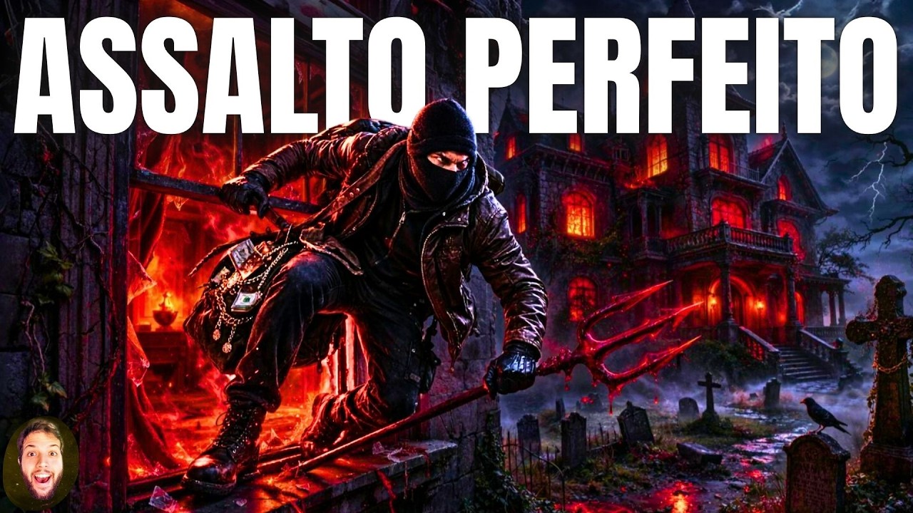 Invadi e roubei a casa DO DIABO sem ele perceber (literalmente)