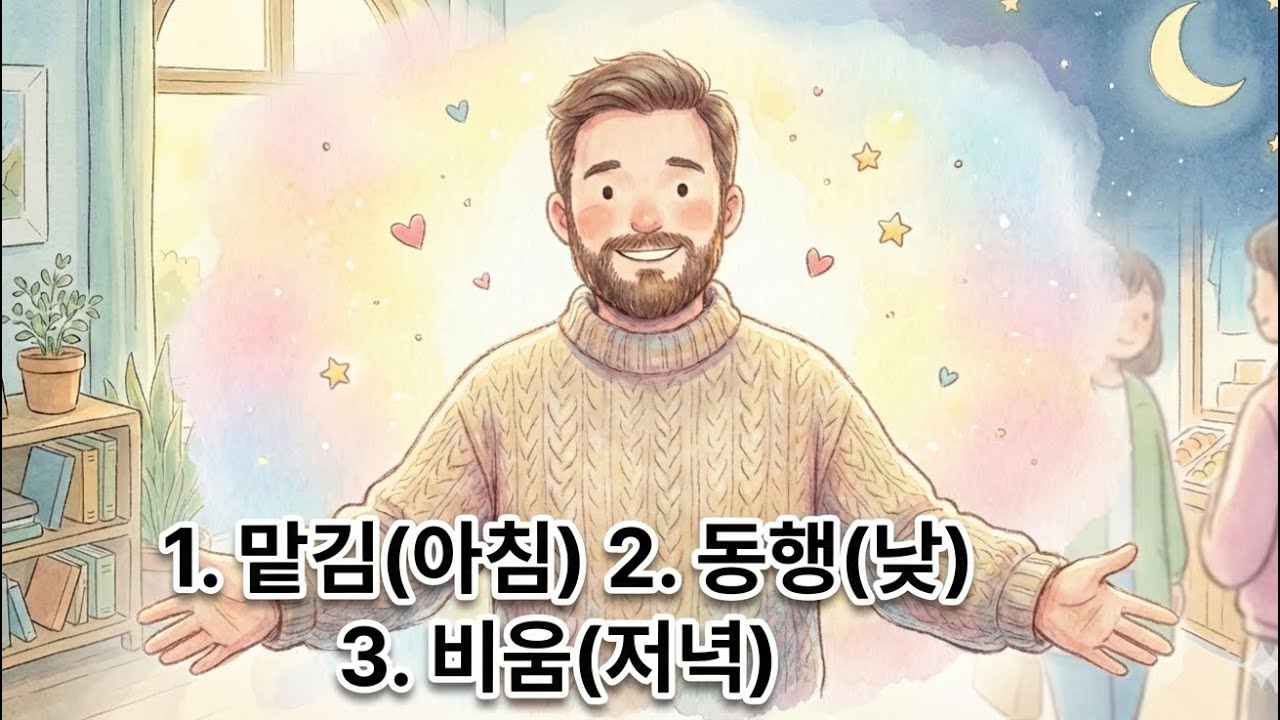 매일 무너지는 마음, 이걸로 잡으세요. 하루를 지키는 3가지 기적의 기도#기독교 #기도루틴 #마음회복 #직장인신앙 #하루3가지기도 #말씀묵상 #위로