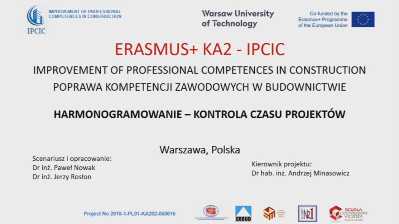 Harmonogramowanie - kontrola czasu realizacji projekt&oacute;w