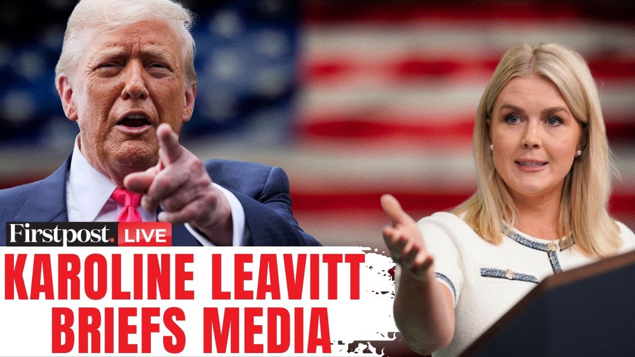 White House LIVE: Karoline Leavitt Briefs Media | Japan-US Trade Deal | Trump Tariffs | Epstein Row
