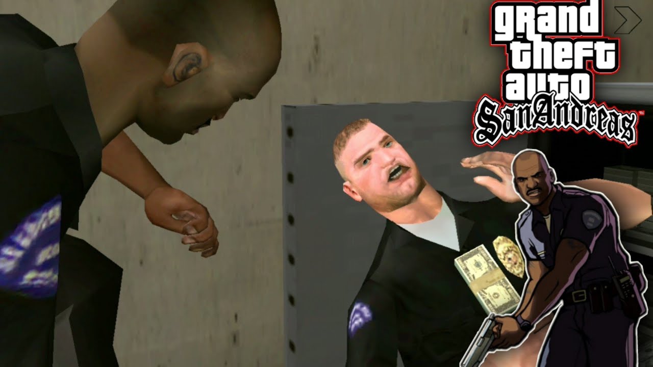 Frank Tenpenny Kills Eddie Pulaski | End Of The Line | Modded Cutscenes | GTA San Andreas