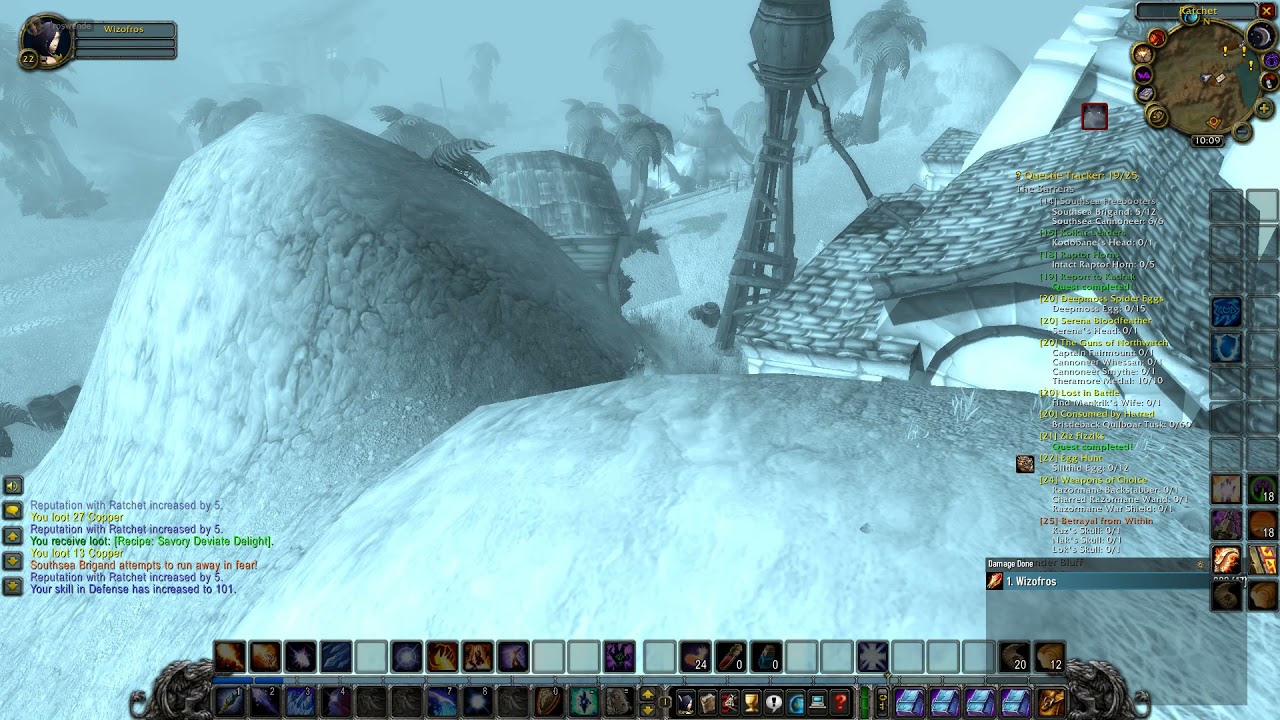 World of Warcraft The Burning Crusade Classic Blood Elf mage leveling part 21