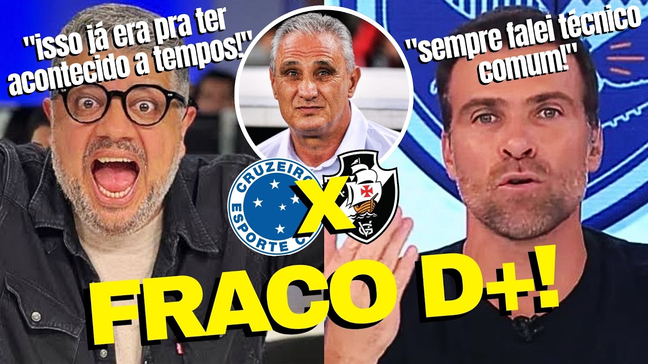 🔥 TITE É DEMITIDO DO CRUZEIRO APÓS INÍCIO PÉSSIMO NO CAMPEONATO BRASILEIRO!