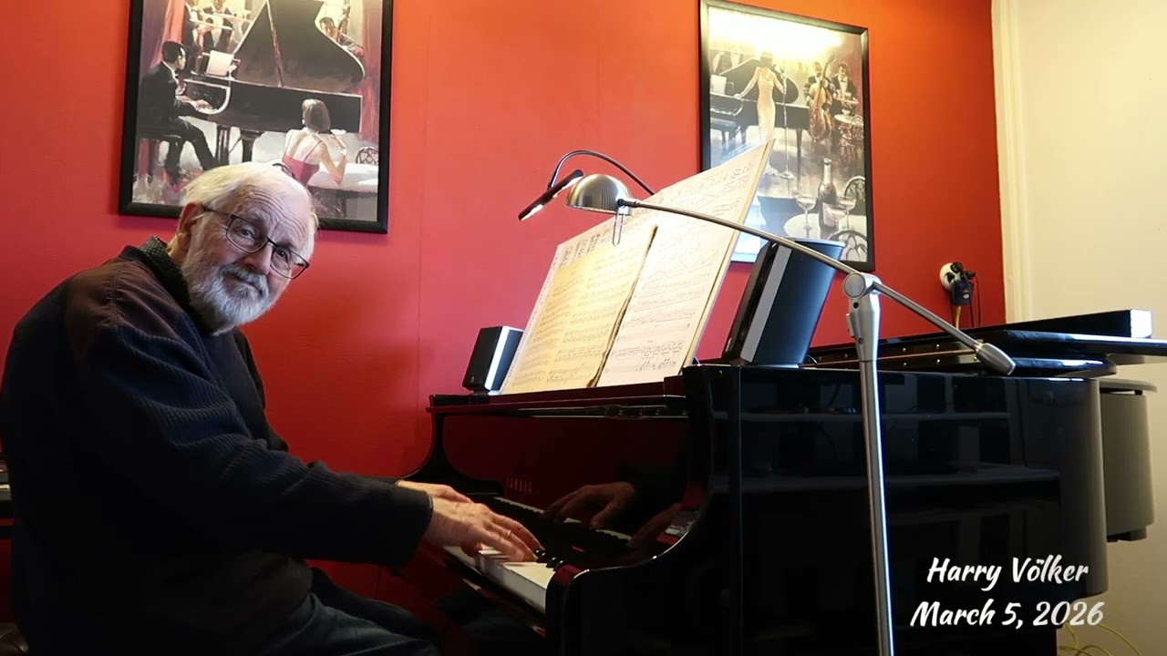 MELODY IN F - ANTON RUBINSTEIN - piano - HARRY VÖLKER