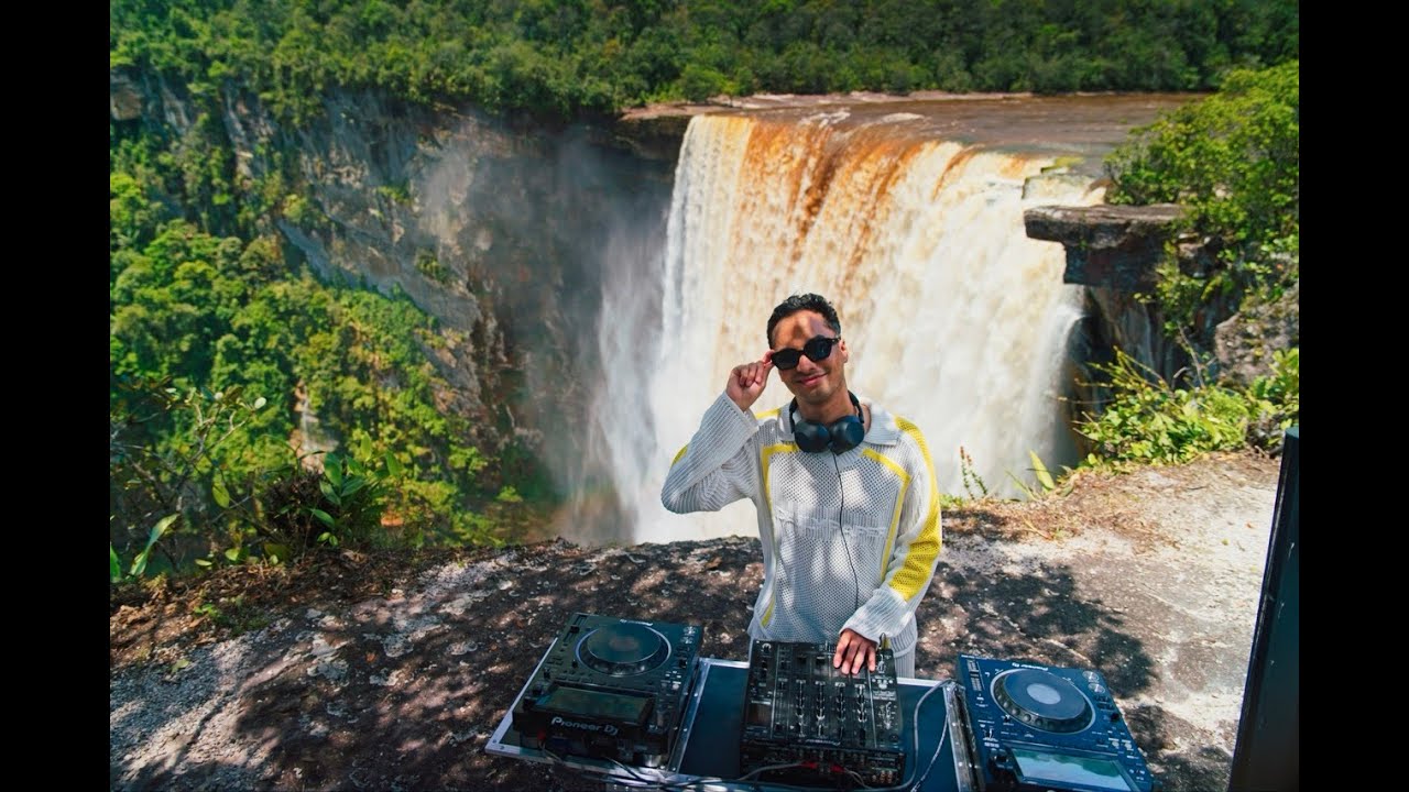 Michaël Brun live from Kaieteur Falls in Guyana